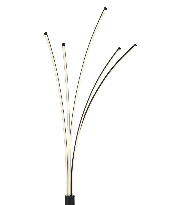 187 cm Floor Lamp, Black