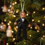 Hand-Knit Groom Hanging Figurine Ornament