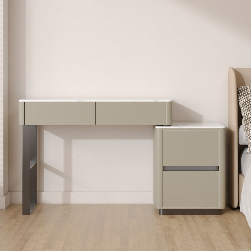 Table de coiffeuse Soild, Gris