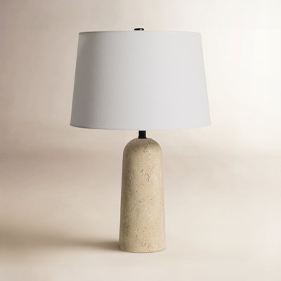 Holderness Travertine Table Lamp