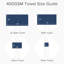 Ensemble de serviettes 100% coton 400GSM Essential-102362694-112065822