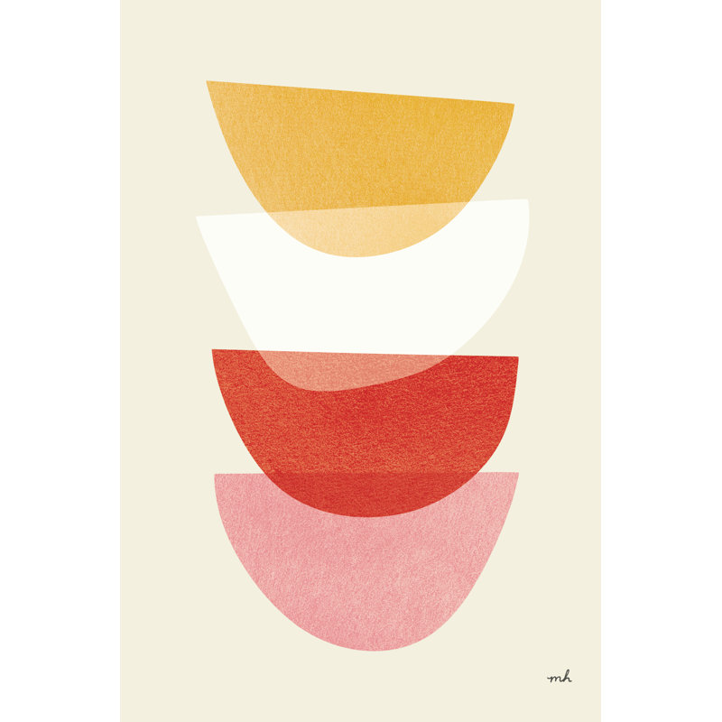 Balance III Oasis - Wrapped Canvas Print, 91cm H x 61cm W