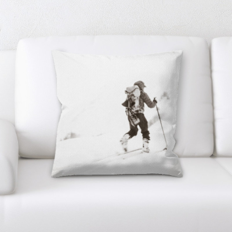 Microsuede Throw Pillow
