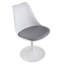 Chaise d'appoint pivotante