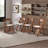 4pcs Upholstered Folding Chair-131464176