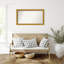 Townhouse Gold Non-Beveled Bathroom Wall Mirror-1016737481