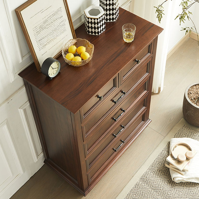 Armoire d'appoint en noyer massif