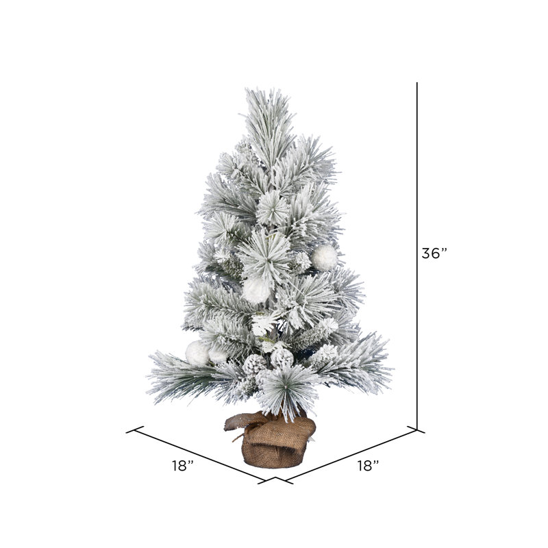 3' H Artificial Pine Christmas Tree
