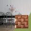 Panneau mural 3D décoratif Baile EnduraWall-87925391