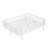 Queen Size Metal Daybed Frame with Steel Slat Support, Sofa Bed, No Box Spring Needed, White-49538252-49538250