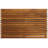 Lamoreaux Teak Non-Slip Bath Mat