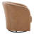 Upholstered Leather Swivel Barrel Accent Arm Chair-127448820