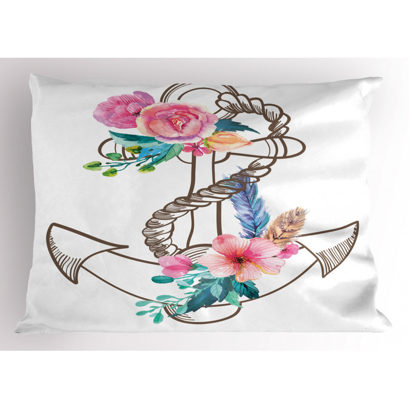 Taie décorative ancre Spring, Grand