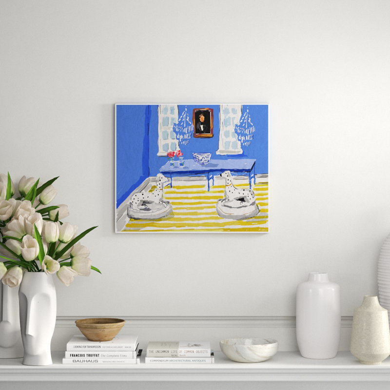 Blue Dog Giclee Print by Dana Gibson