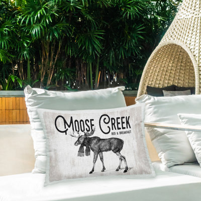 Coussin Rustic Moose Creek
