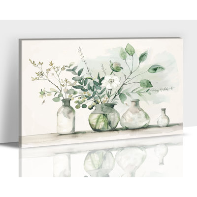  Fleur, art mural, impressions botaniques rustiques, décor floral rétro serein, tons de terre doux, peinture de campagne, nature morte pour salle de bain, salon, décoration murale, 28 x 40 pouces
