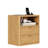 Valerica 2-Drawer Fluted Nightsatnd with Charging Station-1559768624