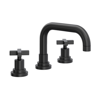 Lombardia Widespread Lavatory Faucet With U-Spout