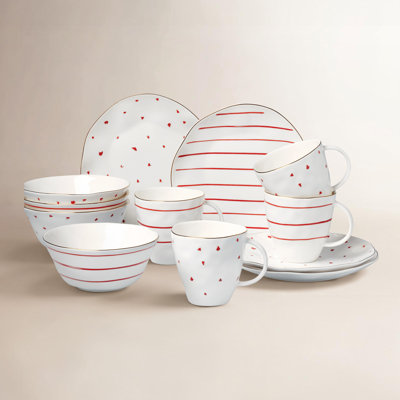 Lenox Garnet Bay 12-Piece Dessert Set