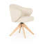 Connor Oak Accent Chair-1897325574