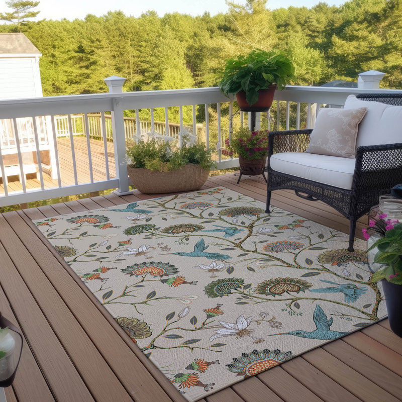 Tapis intérieur / extérieur Conness avec envers antidérapant, Rectangle 2 pi 6 po x 3 pi 10 po