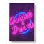 Cocktails and Dreams Sign - Wrapped Canvas-61851006