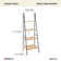 ClosetMaid Industrial 4-Tier Ladder Bookcase