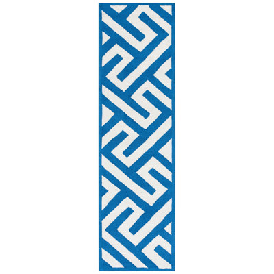 Rawlins Hand Hooked Performance Geometric Rug
