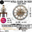 Solid Wood Wall Clock-1556344437