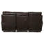 Nicey 87" Italian Leather Power Recliner Sofa-50597896