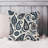 Abstract Navy Blue Paisley Pattern I Bohemian-1782248573