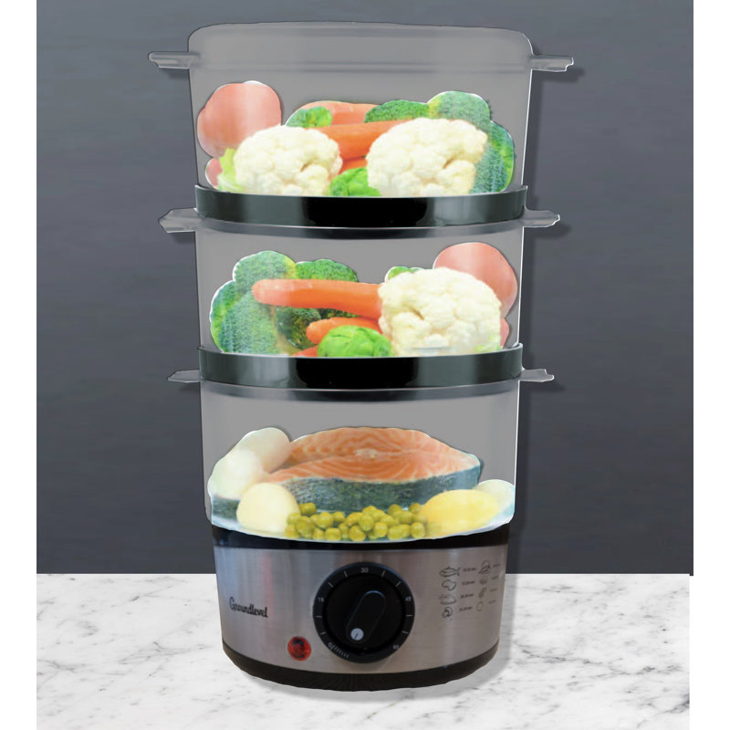 3 Layer Compact Food Steamer