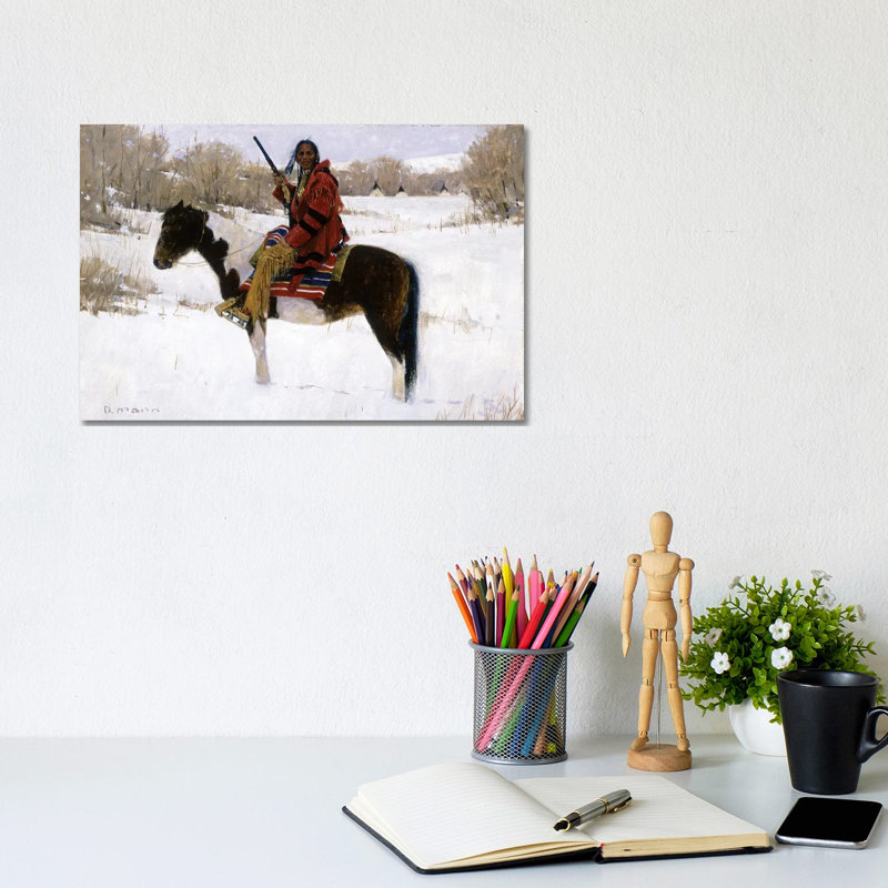 Winter's Whisper By David Mann - Wrapped Canvas Painting by David Mann - Wrapped Canvas Painting