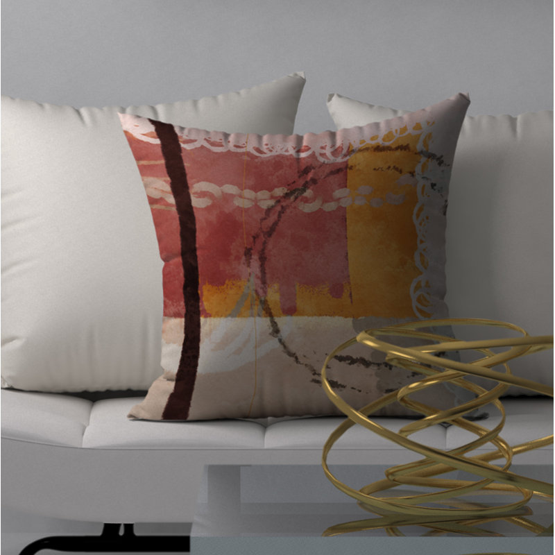  Housse de coussin carré et insert, 24" X 24"