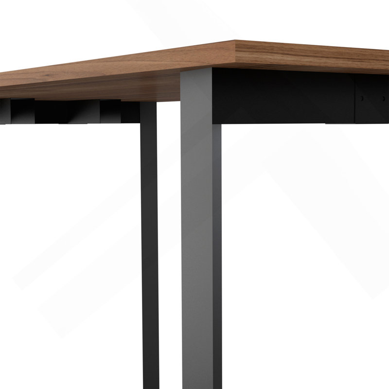 Bureau d'écriture, quatre pieds en acier