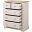 89 cm W Chest of 5 Drawers