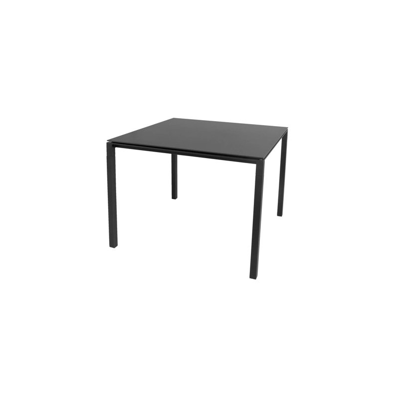 Pure Outdoor Dining Table, Nero Black