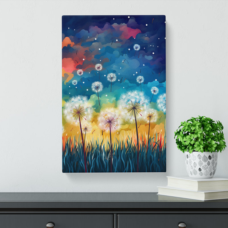 Dandelion Colour Field No.2 - Print