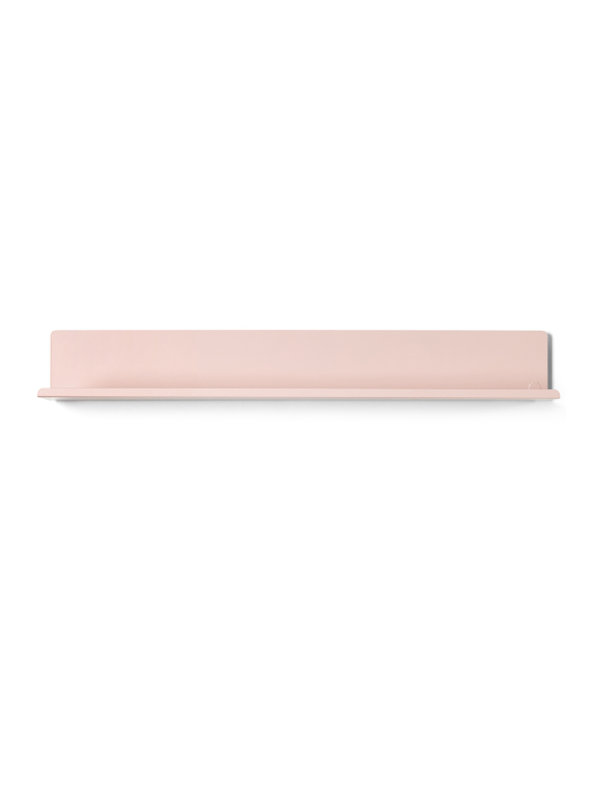 Organize + Display Floating Shelf, 4.7" H x 33.5" W x 5.1" D, Blush