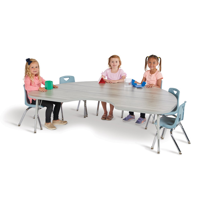 Table d'activité Berries, Gris, 15" - 24"