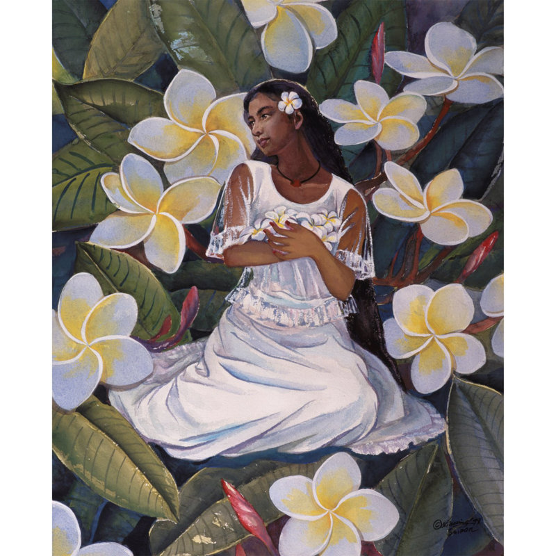 Chen Xiaoping A Saipan Maiden - Single Picture Frame Print