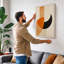 Curved Geometry Geometric - Wrapped Canvas-131762110-131762121