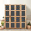 Frieder 4 Door Manufactured Wood Wardrobe-1676545990