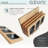 Kitchen Sink Bamboo Serving Board Set With 3 Collapsible Containers-57806446