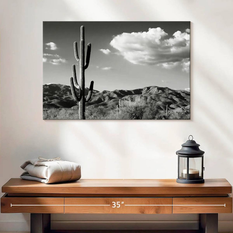 Harnek Saguaro Cactus Sunrise, 16" H x 24" W