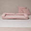 Canapé-lit double convertible pliable, rose-792954729