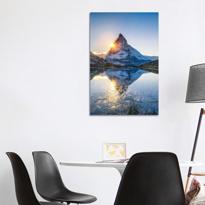 " Riffelsee And Matterhorn " by Jan Becke