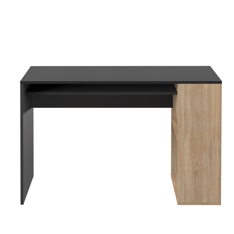 Grogan Writing Desk, Black/Oak