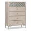 Ensemble de chambre à coucher 3 pièces Doloros (1 lit + 1 table de chevet + 1 commode)-103894791-103894792-132138838