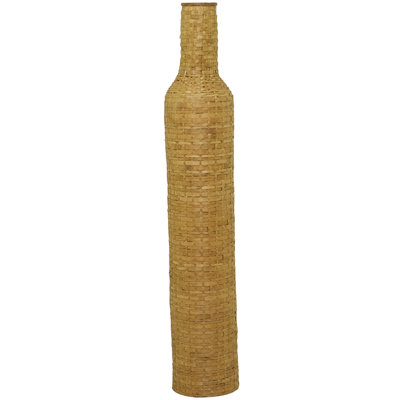 Africia Wood Floor Vase